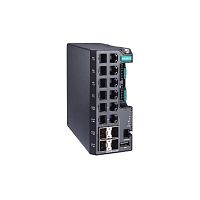 Коммутатор EDS-4012-4GC-LV-T Managed Gigabit Ethernet switch with 8 10/100BaseT(X) ports, 4 10/100/1000BaseT(X) or 100/1000BaseSFP ports, dual power inputs 12/24/48 VDC, t: -40/75 | код 00-06142022 | MOXA