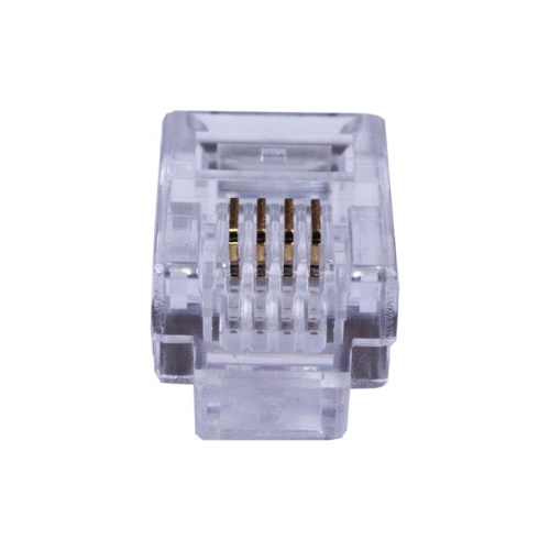 Коннектор 6P4C (RJ-11) (уп.100шт) SUPRLAN 10-0227 фото 3