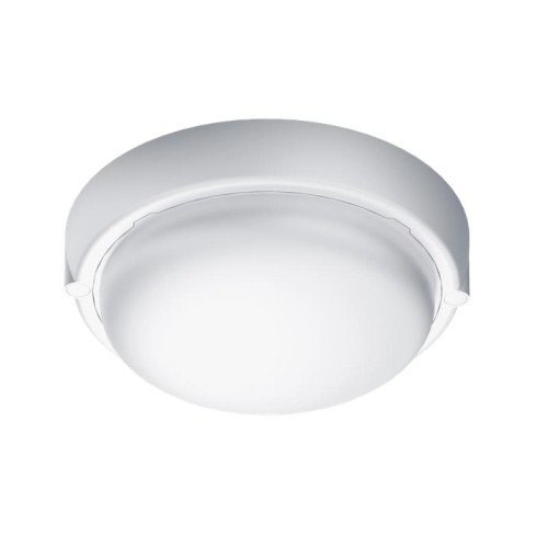 Светильник светодиодный 90 238 OBL-R5-12-6.5K-WH-IP65-LED 12Вт 4000К IP65 1180лм ЖКХ круг бел. пластик | Код. 90238 | ОНЛАЙТ