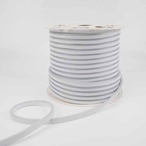 Шнур светодиодный гибкий неон SMD 8х16мм 120LED/м односторон. 24В тепл. бел. (уп.50м) Neon-Night 131-126 фото 6