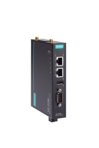 Компьютер UC-3101-T-EU-LX RISC-based LTE cat.1 computer for EU, 1 GHz CPU, 512MB RAM, 4GB eMMC, 2 Ethernet, 1 serial port, 1 USB port, t: -30/70 | код 00-06122163 | MOXA