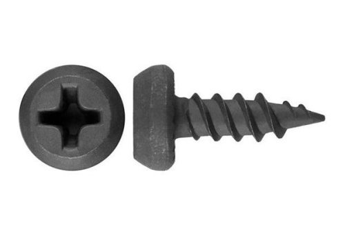 Саморез Клоп 3.5x11 металл-металл фосфатированный, шлиц Philips №2, острый (100 шт/уп) Промрукав | код PR08.9350 | Промрукав