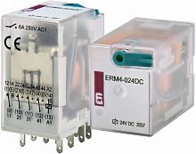 Реле электромеханическое ERM4-024DC 4p | код 002473006 | ETI