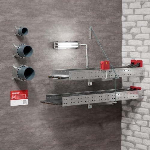 Муфта противопожарная FIREFORT CLUTCH М200 L100 KM-FF-C-200-100 КМ LO34680 фото 2