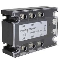 Твердотельное реле RUICHI 3SSR 440V 100A (R)A4 (90-280v), 1000 МОм | код 69431 | Ruichi