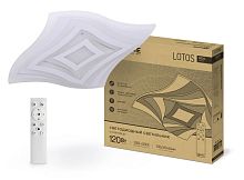 Светильник светодиодный GEO LOTOS 120Вт 230В 3000-6500К 8400лм 500х60мм с пультом ДУ | код 4690612035765 | IN HOME