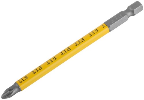 Биты кованые сталь S2 односторонние 100 мм PH2 Профи 10 шт блистер | код 57529 | FIT