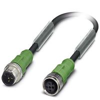 Кабель для датчика / исполнительного элемента SAC-3P-M12MS/10,0-PUR/M12FS 34 | код 1402562 | PHOENIX CONTACT