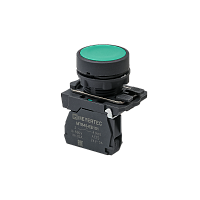 Кнопка плоская зеленая, 1NO, IP65, пластик MTB5-AA31 | код 137226 | MEYERTEC