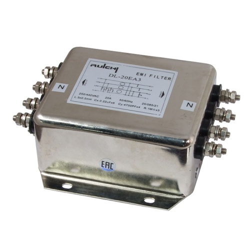 Сетевой фильтр RUICHI DL-20EA3, 20 А | код 90861 | Ruichi