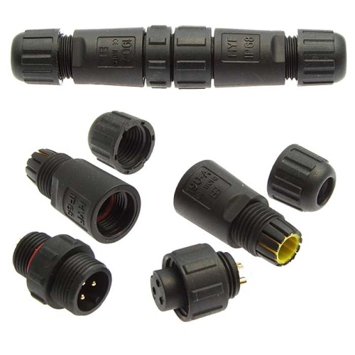 Разъём герметичный SZC-190 3pin (IP68), 3 контакта | код 106758 | SZC