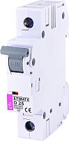 Автоматический выключатель ETIMAT 6 1p D 25A (6kA) | код 002161518 | ETI