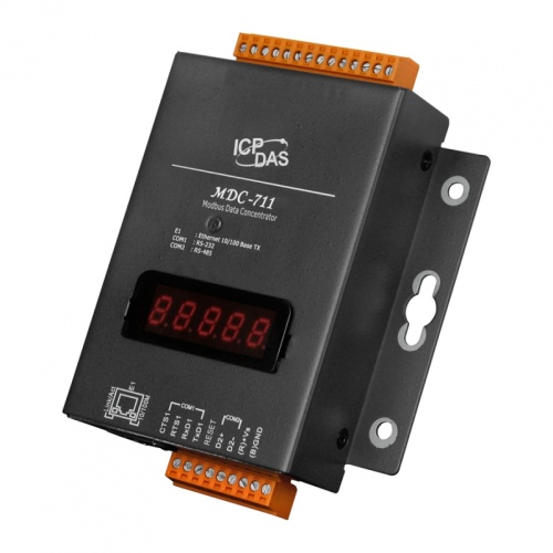 MDC-711 CR Modbus data concentrator with 1x Ethernet and 1 x RS-232, 1 x RS-485 (RoHS) | код 00-06103991 | ICP DAS