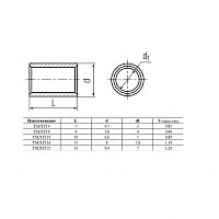 Гильза медная луженая под опрессовку (ГМЛ-П) 6 (100 шт/уп) | код PR08.29324 | Промрукав