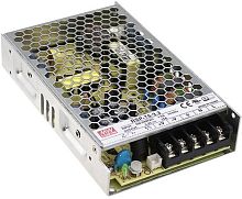 Источник питания AC-DC, 77Вт, ККМ, вход 85…264В AC, 47…63Гц /120…370В DC, выход 48В/1.6A, рег. вых 45.6…52.8В, изоляция 3750В AC, в корпусе 159х97х30мм, -25…+70С | код RSP-75-48 | MeanWell