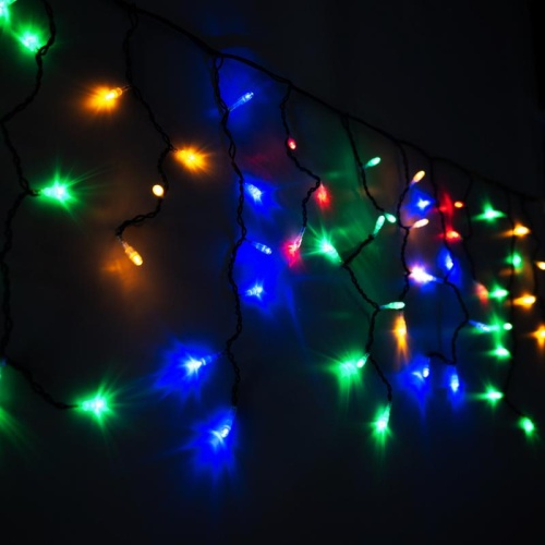 Гирлянда "Сосульки" RB-OIC100LSE-M-T-I4 100LED мульти. 2м внешняя соединяемая SHLights 4690601042033 фото 3