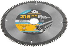 Диск пильный для циркулярных пил по алюминию и пластику 216X30X100T | код 37799М | FIT
