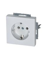 Розетка SCHUKO 16А 250В, серия solo/future, цвет белый бархат 20 EUC-884-500 | код 2CKA002011A6208 | ABB
