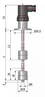 Датчик уровня поплавковый ПДУ-2Н.2.200.К.100.К.CL40 | код 140520 | ОВЕН