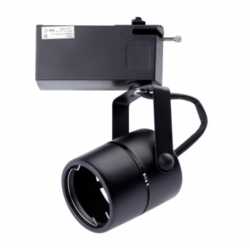 Светильник трековый TR11-GU10 MR16 1ф BK черн. | Код. Б0044270 | ЭРА