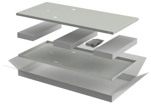 Комплект стенок боковых 800мм шкафа 33U LINEA N сер. | код LN35-33UX8-X | ITK Комплект стенок боковых 800мм шкафа 33U LINEA N сер. | код LN35-33UX8-X | ITK