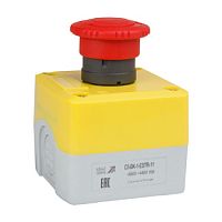 Пост кноп авар стоп OptiSignal D22 C5-BK-1-ESTR-11 1НО+1НЗ возв пов XALK178E | код 338522 | КЭАЗ