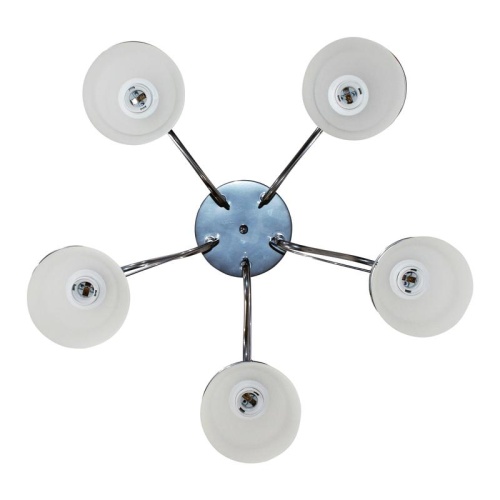 Светильник НСБ 01-5х60-137 "Атлас" 151 хром (Плафон 0898) E27 ИУ Элетех 1005404476 фото 2