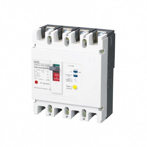 Диф. автомат в литом корпусе YCM1LE 400L 225А 4P 100-300-500мА 50кА | код B000251 | CNC