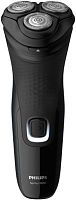 Бритва роторная Philips S1232/41 реж.эл.:3 питан.:элек.сеть/аккум. черный | код 1899972 | PHILIPS