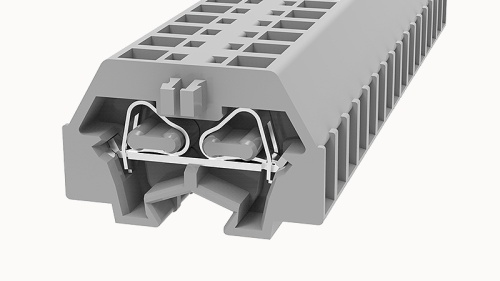 WS1.5-DB-01P-1C-00Z(H), Клемма пружинная WS, 1.5 мм.кв., непосредственный монтаж, жел-зел, шт | код 11030000043 | DEGSON