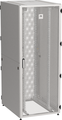 ITK by ZPAS Шкаф серверный 19" 42U 800х1000мм одностворчатые перфорированные двери серый РФ | код ZP35-42U-0810-PP-R | IEK фото 2