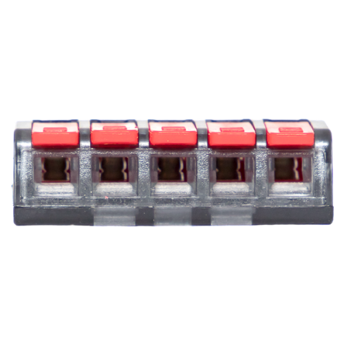 Клемма СМК 221-415 5 отверстий 0,2-4,0 мм2 (50шт,) PROxima | код plc-smk-221-415 | EKF фото 5