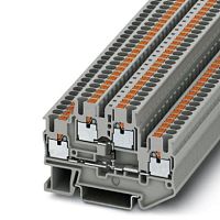 Клеммный блок PTTB 2,5-DIO/O-U BK | код 1020774 | PHOENIX CONTACT