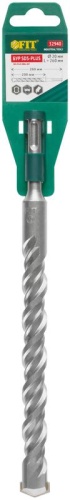 Бур по бетону SDS PLUS ''Профи'' с двойной резьбой 20x250 мм | код 32940 | FIT фото 3