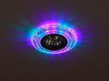 Светильник DK LD3 SL/RGB декор cо светодиодной подсветкой (мультиколор) прозр. | Код. Б0019205 | ЭРА