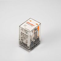 Реле, 4CO, 24VDC, 3A, LED+диод | код RKM4CO024LD | Shenler