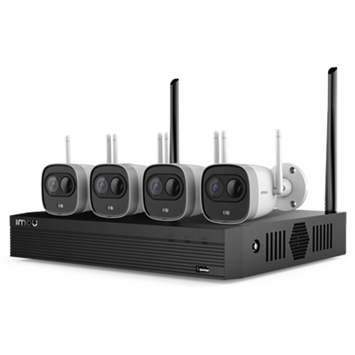 Комплект видеонаблюдения KIT/NVR1104HS-W-S2/4-G26E | код 1417191 | IMOU