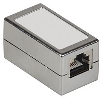 ITK Проходной адаптер кат.6 FTP тип RJ45-RJ45 | код CS70-1C06F | IEK