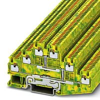 Клемма защитного провода PT 1,5/S-3PE | код 3213739 | PHOENIX CONTACT