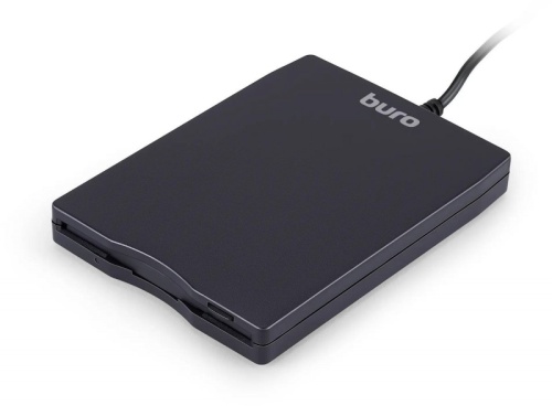 Дисковод USB 3.5 Buro BUM-USB FDD 1.44Mb внешний черный | код 830103 | BURO