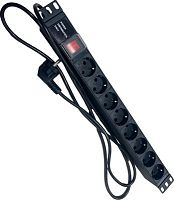 Блок распределения питания NTSS NTSS-PDU-DA2034 гор.размещ. 8xSchuko базовые 16A Schuko 1.8м | код 1993707 | NTSS
