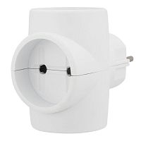 Разветвитель 3-м без заземл. 6-10А 220В | код 11-1081 | Rexant