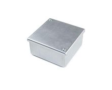 Коробка распределительная стальная 100х100х50 IP40 ГОФРОМАТИК | код zeta30320 | ЗЭТА Новосибирск