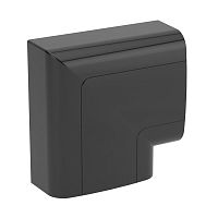 Угол плоский 90х50 мм, черный | код 09503A | DKC