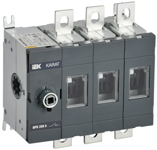 KARAT Выкл-разъед. ВРК без рукоятки 3P 250А IEK | код KA-VR10-3-0250 | IEK