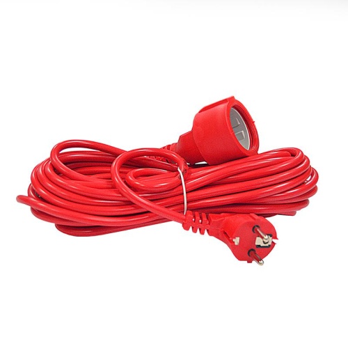 Удлинитель-шнур ПВС 3*1, 2,2кВт, с заземлением, 10 метров DOMTOK | код 2492 | Universal