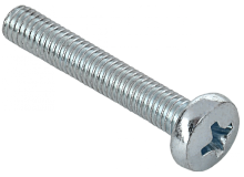 Винт с полус. гол. и крест. шлиц. DIN 7985 М8х50 HDZ IEK | код CMZ10-VPL-8-50-HDZ | IEK