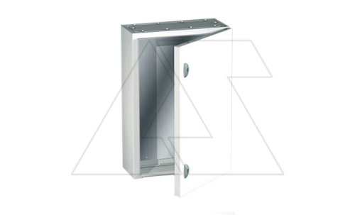 Щит моноблочный 600x600x300мм (ВxШxГ) с монтажной панелью, RAL7035, IP55 | код SI6630 | ETA