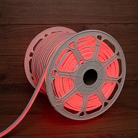 Гибкий неон LED SMD 8х16 мм, двухсторонний, красный, 120 LED/м, бухта 100 м | код 131-092 | NEON-NIGHT