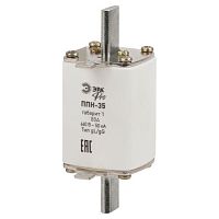 Предохранитель плавкий PRO ppn-35-1-80 ППН-35, габарит 1, 80А | код Б0063969 | ЭРА